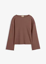 Geribde longsleeve, bonprix