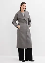 Lange jas in wollook, bonprix