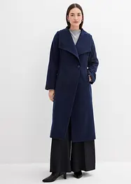 Lange jas in wollook, bonprix
