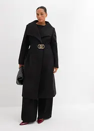 Lange jas in wollook, bonprix