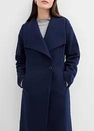 Lange jas in wollook, bonprix