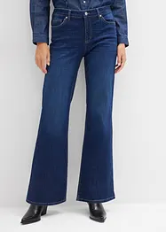Flared jeans mid waist, bonprix
