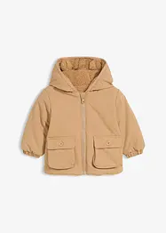 Omkeerbaar baby jasje met capuchon, bonprix