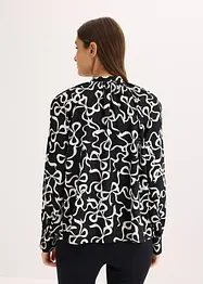 Blouse met strik, bonprix