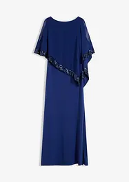 Jersey jurk met pailletten, bonprix