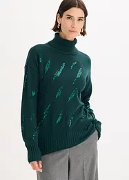 Oversized trui in een zachte viscosemix, bonprix