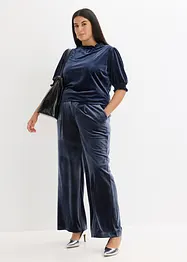 Shirt van zacht fluweel, bonprix