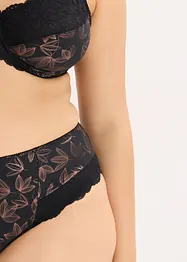 Maxislip met glanzend dessin, bonprix