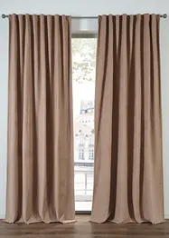 Isolerend gordijn met polar fleece aan de achterzijde (1 stuk), bonprix
