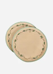 Placemats van biologisch katoen (set van 2), bonprix