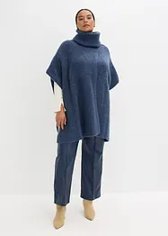 Poncho trui met wol, bonprix