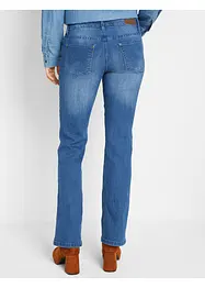 Bootcut stretch jeans, mid waist, bonprix