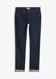 Stretch jeans mid waist, straight, bonprix