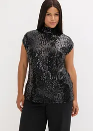 Top met pailletten, bonprix