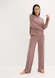 Oversized huispak van zacht ribmateriaal, bonprix
