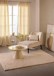 Ondoorzichtig gordijn van zacht chenille (1 stuk), bonprix