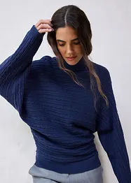 Oversized trui met merinowol, bonprix