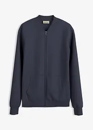 Sweatvest van scuba met ritssluiting, bonprix