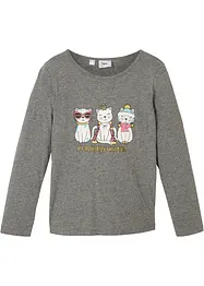 Longsleeve van viscosemix, bonprix