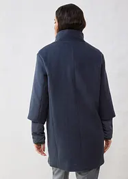 Wollen jas met binnenjas van dons (2-dlg. set), bonprix