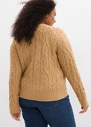 Grof gebreid vest, bonprix