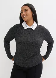 Longsleeve in een katoenmix, bonprix