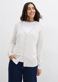 Basic vest met knoopsluiting, bonprix