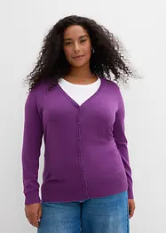 Basic vest met knoopsluiting, bonprix