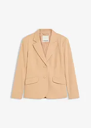 Getailleerde blazer van katoen-jersey, bonprix