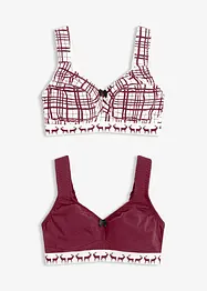 Bh zonder beugels met katoen (set van 2), bonprix
