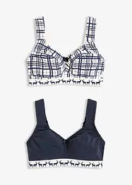 Bh zonder beugels met katoen (set van 2), bonprix