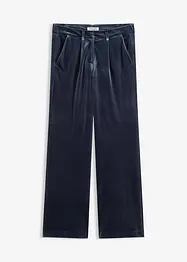 Broek van zacht fluweel, bonprix