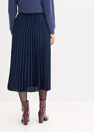 Plissé rok van fijn satijn, bonprix