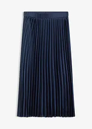 Plissé rok van fijn satijn, bonprix