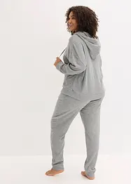 Loungewear huispak van soepele ribstof, oversized, bonprix