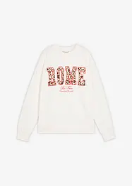 Oversized sweater van biologisch katoen, bonprix