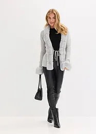 Vest met imitatiebont, bonprix