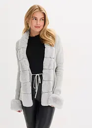 Vest met imitatiebont, bonprix