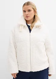 Imitatie bontjas van teddy fleece, bonprix