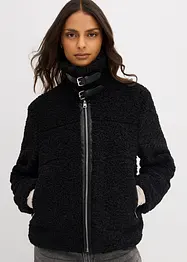 Imitatie bontjas van teddy fleece, bonprix