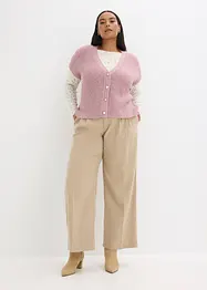 Mouwloos vest met decoratieve knopen, bonprix