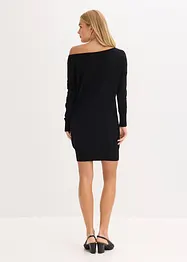 One-shoulder gebreide jurk, bonprix