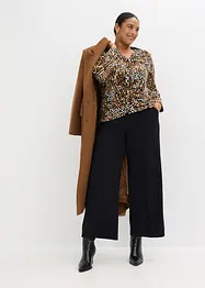 Jersey blouse met viscose, bonprix