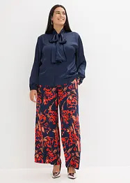 Palazzo broek van lichte viscose-crêpe, bonprix