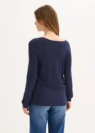 Trui van soepelvallende viscose, bonprix