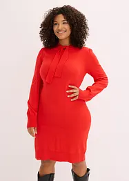 Gebreide jurk in een soepele viscosemix, bonprix