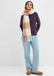 Fijngebreide trui van biologisch katoen, bonprix