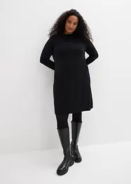 Gebreide jurk in A-lijn, bonprix