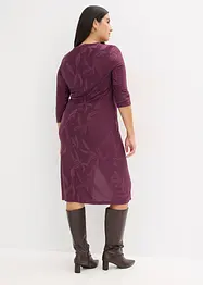 Midi jurk in jacquard, bonprix