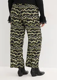 Palazzo broek in een lichte viscose-crêpe, bonprix
